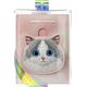 Nimmy πορτοφόλι για κάρτες ροζ/pink Big Eyed Pet 2.0 Cat