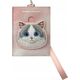 Nimmy πορτοφόλι για κάρτες ροζ/pink Big Eyed Pet 2.0 Cat