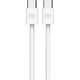 BLUE STAR καλώδιο Τύπου C σε Τύπου C 6A 60W QC4.0 Q28 1 m λευκό