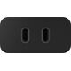 MOTOROLA 125W TURBO POWER DUAL PORT CHARGER