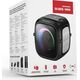 C-TECH αναπαραγωγή Impressio Qubis Mini, Party, 5W, μαύρο