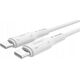 WiWU - Καλώδιο USB σειράς Starlink Wi-C043E USB C σε USB C 30W - λευκό