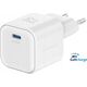 Φορτιστής Ταξιδιού Swissten GaN USB-C 35W PD + Καλώδιο Δεδομένων USB-C - USB-C 1.2m