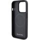 Mercedes MEHMP15X23ACMS iPhone 15 Pro Max 6.7" ασημί/ασημένιο σκληρή θήκη Δέρμα&Αλουμίνιο MagSafe