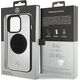 Mercedes MEHMP15X23ACMS iPhone 15 Pro Max 6.7" ασημί/ασημένιο σκληρή θήκη Δέρμα&Αλουμίνιο MagSafe