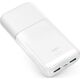 Powerbank Puro DAILY 20 PLUS 20000mAh 2x USB-A / 1x USB-C 22.5W PD AFC - λευκό