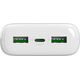 Powerbank Puro DAILY 20 PLUS 20000mAh 2x USB-A / 1x USB-C 22.5W PD AFC - λευκό