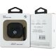 BMW BMA4SSLBK AirPods 4 cover            czarny/black Geniune Leather Silver Logo