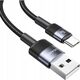 Καλώδιο USAMS USB-A σε USB-C 3A 1,2m Καλώδιο Δεδομένων από Κράμα Αλουμινίου Σειρά SY SJ718USB01 (US-SJ718)
