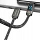 Καλώδιο USB-C σε USB-C 100W 1.2m USAMS Καλώδιο Γρήγορης Φόρτισης Δεδομένων Κράμα Ψευδαργύρου Σειρά Meteor SJ744USB02 (US-SJ744)