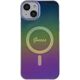 Guess GUHMP15MHITSK iPhone 15 Plus/ 14 Plus 6.7" σκληρή θήκη ουράνιο τόξο IML Ιριδίζον MagSa