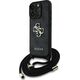 Θήκη Guess 4G Big Logo Cord Stap Crossbody για iPhone 16 Pro Max μαύρο