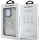 Θήκη Karl Lagerfeld IML Rhinestones Karl Head για iPhone 16 Pro μαύρο