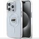 Θήκη Karl Lagerfeld IML Metal Karl Head MagSafe για iPhone 15 Pro λευκό