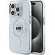 Θήκη Karl Lagerfeld IML Metal Karl Head MagSafe για iPhone 15 Pro Max λευκό