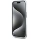Θήκη Karl Lagerfeld IML Metal Karl Head MagSafe για iPhone 15 Pro Max λευκό