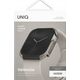 UNIQ θήκη Valencia Apple Watch Series 46mm τιτάνιο ασημί