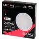 LED φωτιστικό, επιφανειακό, ACTON 18W 2000lm 4000K IP54 στρογγυλό με αισθητήρα κίνησης