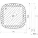 LED αποθηκευτικός φωτισμός ECOBEAM 230Vac, 200W, 20 000lm, 110deg, IP65, 4000K, LED line LITE
