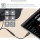 StarTech USBCAUDIO2 μετατροπέας φύλου / καλωδίων USB Type-C 2.0 3,5 mm Μαύρο