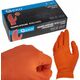 Νιτριλοειδή γάντια SOLID GRIP 50τμχ. μ. XL πορτοκαλί (10)