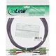InLine Patchcord światłowodowy SC/SC, 50/125µm, OM4 15m (83515P)