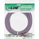 InLine Patchcord światłowodowy LC/ST 50/125µm OM4 15m (88515P)