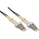 InLine Światłowodowy Duplex Kabel LC/LC 50/125µm OM4 0.5m - 88544P