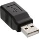 Adapter USB InLine USB - USB-B Czarny  (33443)
