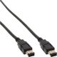 InLine Firewire 6-pin - Firewire 6-pin, 3m, Czarny (34003)