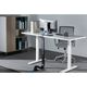 Organizer InLine InLine® Cable duct flexible for height-adjustable desks, 4 compartments, 68x36mm max. 1.28m, black