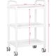 Activeshop Stolik pomocnik kosmetyczny HS-09 biały