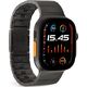 Λουράκι Puro TITAN από ανοξείδωτο ατσάλι για Apple Watch 42 / 44 / 45 / 49 mm - μαύρο