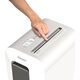 Fellowes LX Series LX65 καταστροφέας Τεμαχισμός με κοπή σωματιδίων Λευκό