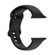 Bizon Strap Watch Silicone S Apple Watch 44/45/46/49 mm black