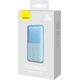 Baseus Bipow Pro powerbank 10000mAh 20W 2x USB-A + USB-C + USB 3A 0.3m cable blue