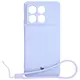 Bizon Case Silicone Sq Xiaomi Poco X6 Pro light purple