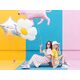 PartyDeco Balon foliowy Lampart, 103x63cm, mix one size