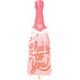 PartyDeco Balon foliowy Butelka, cheers to you, 28x87 cm one size