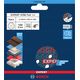ΛΕΠΤΟΜΕΡΗΣ ΧΑΡΤΙ BOSCH EXPERT O780,125,SET,9PC