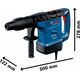 Περιστροφικό Κρουστικό Σφυρί SDS+ GBH 6-42 C 1800W