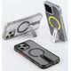 Θήκη SKINARMA Helix για iPhone 16 Pro Max Μαγνητική Φόρτιση 360 Περιστρεφόμενη Βάση διαφανής