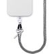 Crong Phone Crossbody - smycz zawieszka do telefonu srebrna - Gwarancja bezpieczeństwa. Proste raty. Bezpłatna wysyłka od 170 zł.