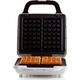 Gofrownica Domo Domo Tasty Waffle XL, waffle maker (white/stainless steel)