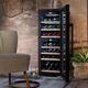 Chłodziarka do wina Caso Caso | Smart Wine Cooler | WineExclusive 66 | Energy efficiency class G | Free standing | Bottles capacity bottles | Cooling type Compressor technology | Juodas