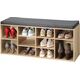 Kesper Szafka na buty z siedziskiem dąb sonoma Kesper 103,5x29,5x48cm uniwersalny