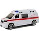 Lean Sport Ambulans Karetka Pogotowia z Napędem Dźwięk Syrena Światła