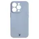 Bizon Case Silicone Magnetic Apple iPhone 15 Pro grey