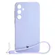 Bizon Case Silicone Samsung Galaxy A35 5G light purple