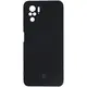 Bizon Case Silicone Sq Xiaomi Poco M5S / Redmi Note 10/10S black